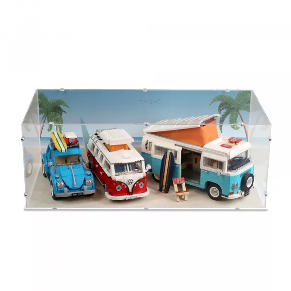 10279 VW T2 Campingbus (Extended) Acryl Vitrine Lego