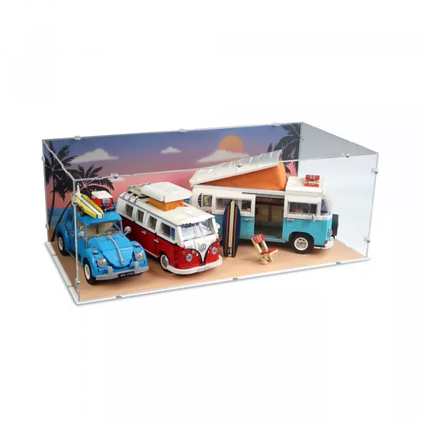 10279 VW T2 Campingbus (Extended) Acryl Vitrine Lego