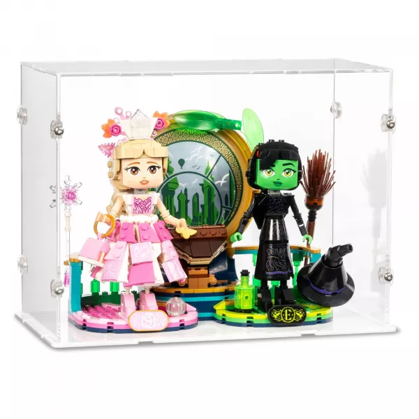 75682 Wicked Elphaba & Glinda Figures - Display Case