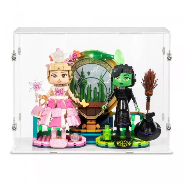 75682 Wicked Elphaba & Glinda Figures - Display Case