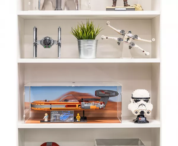 75341 Luke Skywalker’s Landspeeder - Acryl Vitrine Lego