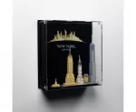 21028 New York City - Acryl Wand Vitrine