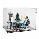 10293 Besuch des Weihnachtsmanns - Acryl Vitrine Lego