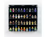 40 Lego Minifiguren - Acryl Wand Vitrine