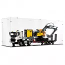 42175 Volvo FMX Truck & EC230 Electric Excavator - Display Case