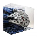 Lego 75192 UCS Millennium Falcon (On Stand) Acryl Vitrine - Vinyl Hintergrund